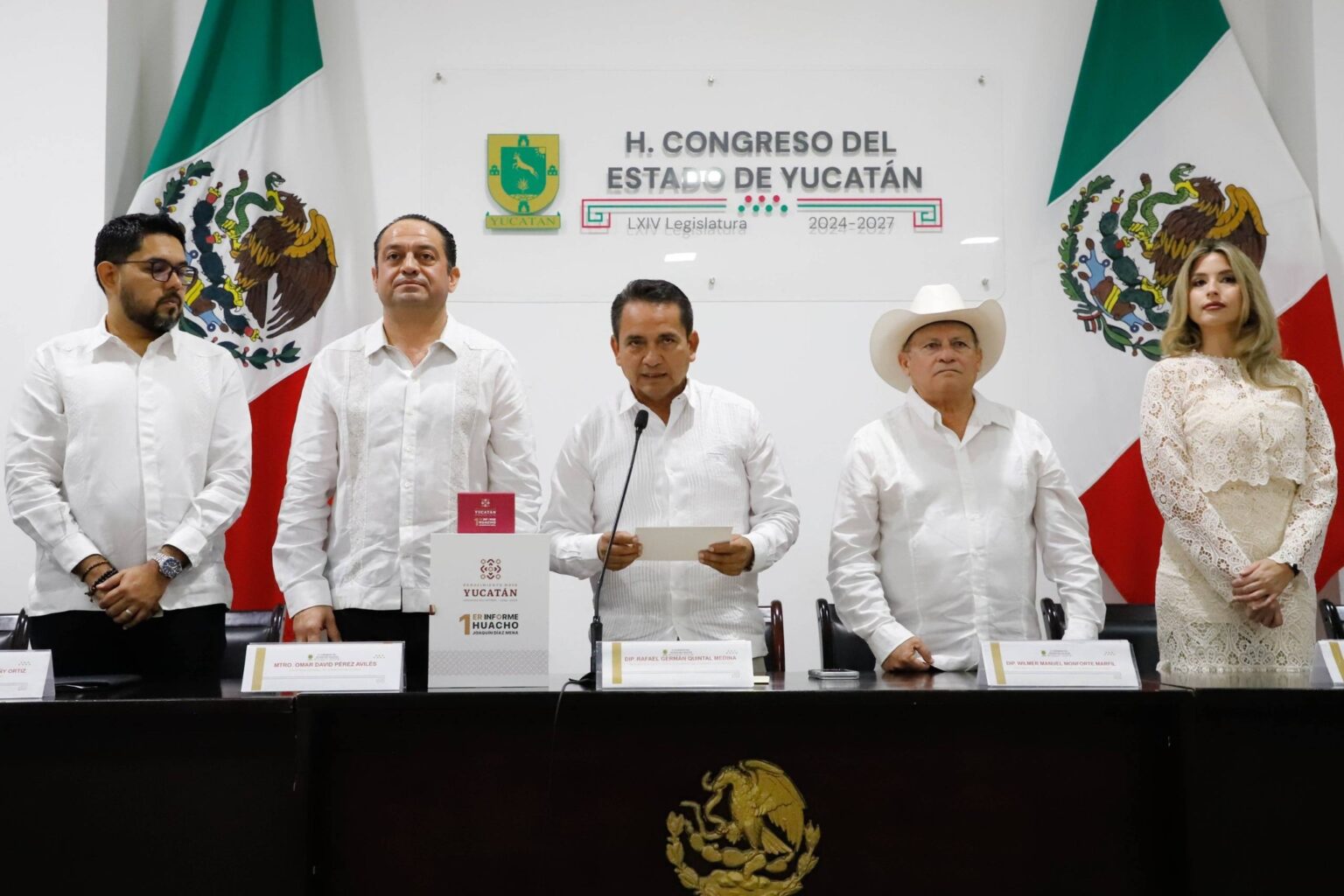 CONGRESO DE YUCATÁN RECIBE EL PRIMER INFORME DE GOBIERNO DE JOAQUÍN ...